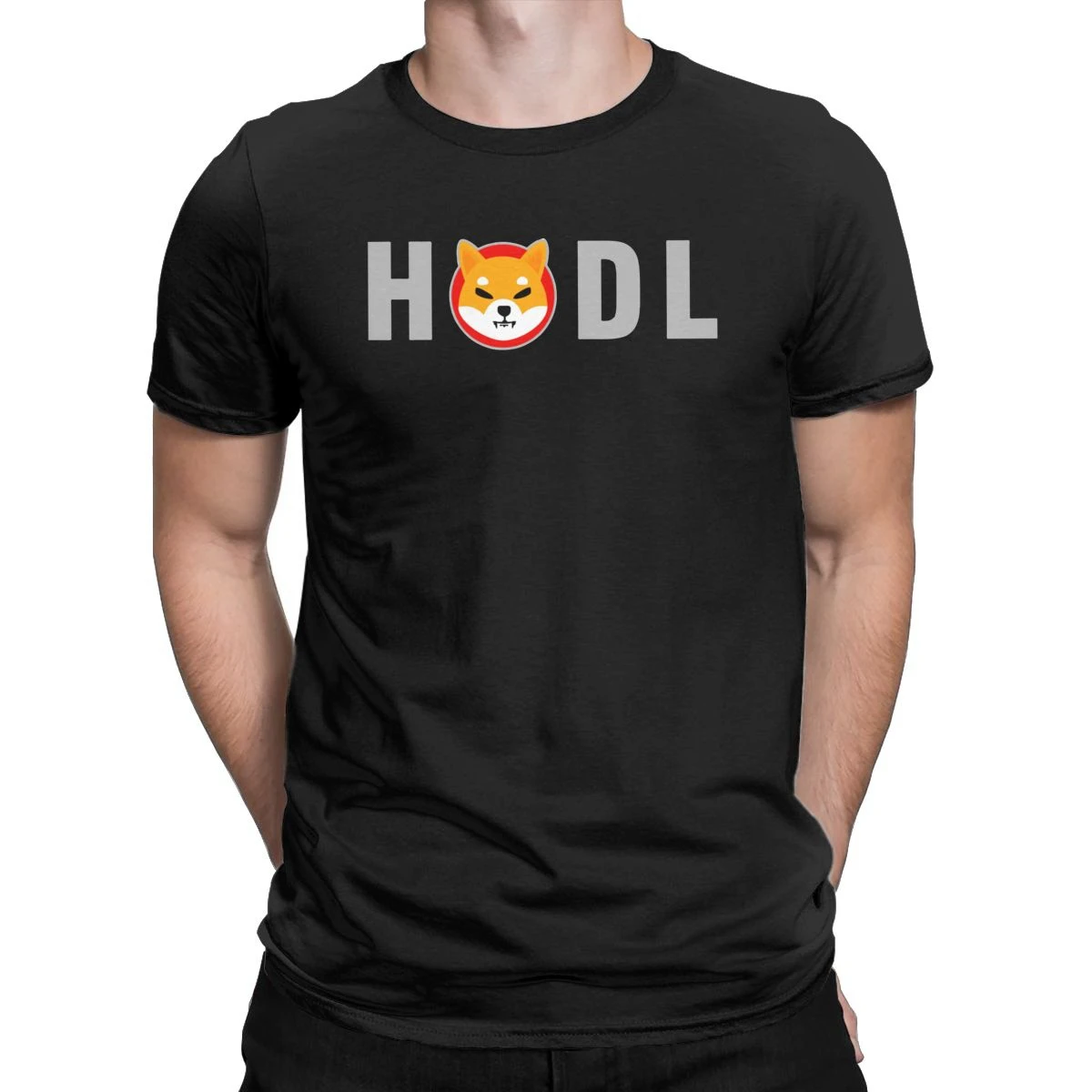 

Shiba Inu Token Crypto Shib Coin Hodl Shiba T-Shirt for Men Casual 100% Cotton Tee Shirt O Neck T Shirt Gift Idea Clothing