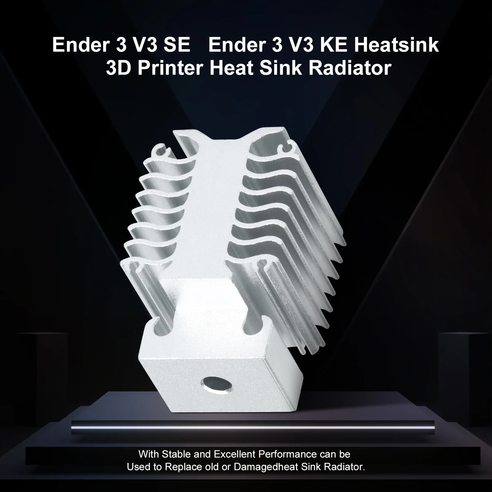 Для блока теплоотвода Creality Ender 3 V3 KE прочный аксессуар для 3d-печати совместим с