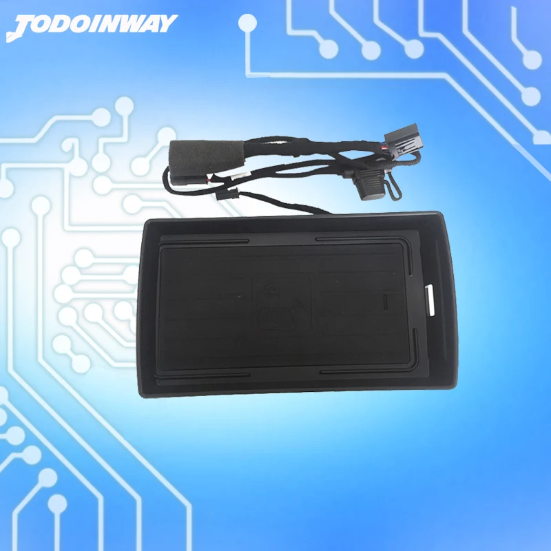 

Phone Holder Car Wireless Charger for Audi A3 S3 8V 2014 To 2018 Mobile Stand Storage Box for Iphone 11 Qi Fast Charging Barcket