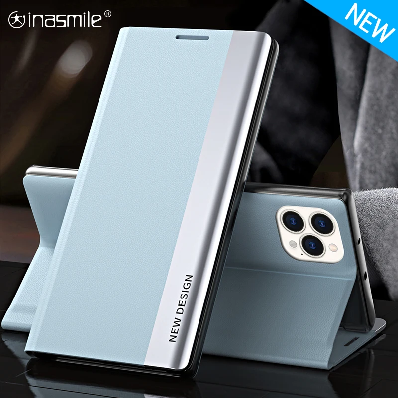 Flip Phone Case For Samsung S 22 21 20 10 8 9 7edge Note Plus Ultra Luxury leather Stand Magnetic Cover Coque |