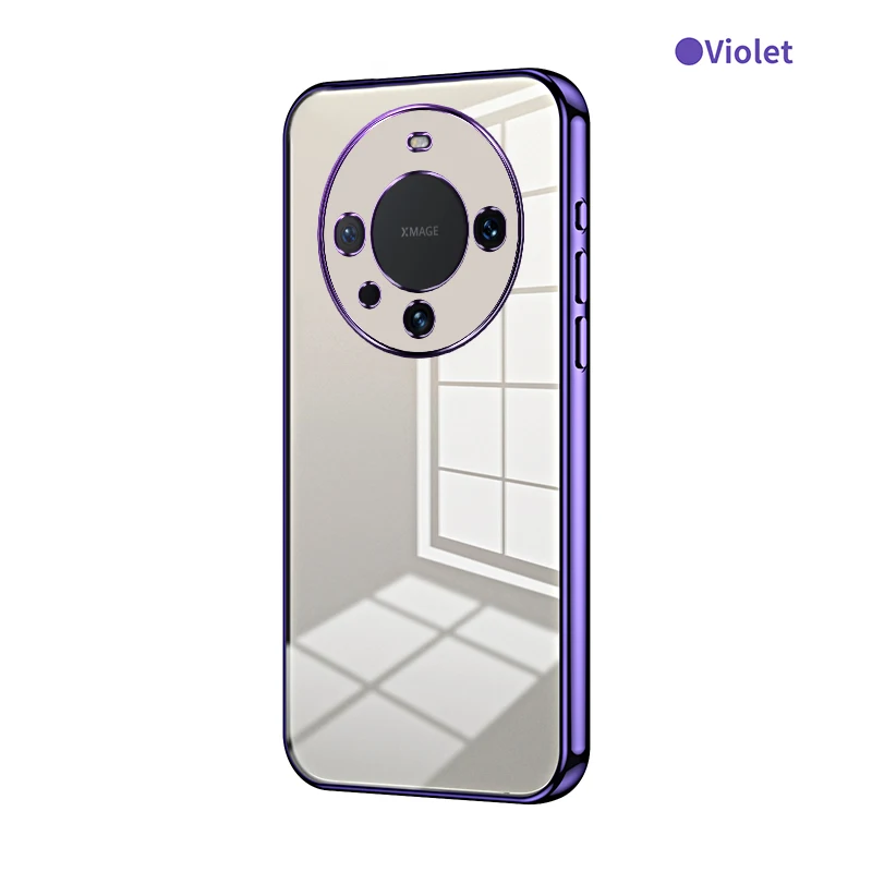 Чехол для Huawei Mate 60 Pro 60RS прозрачный мягкий силиконовый защитный чехол-бампер Mate60