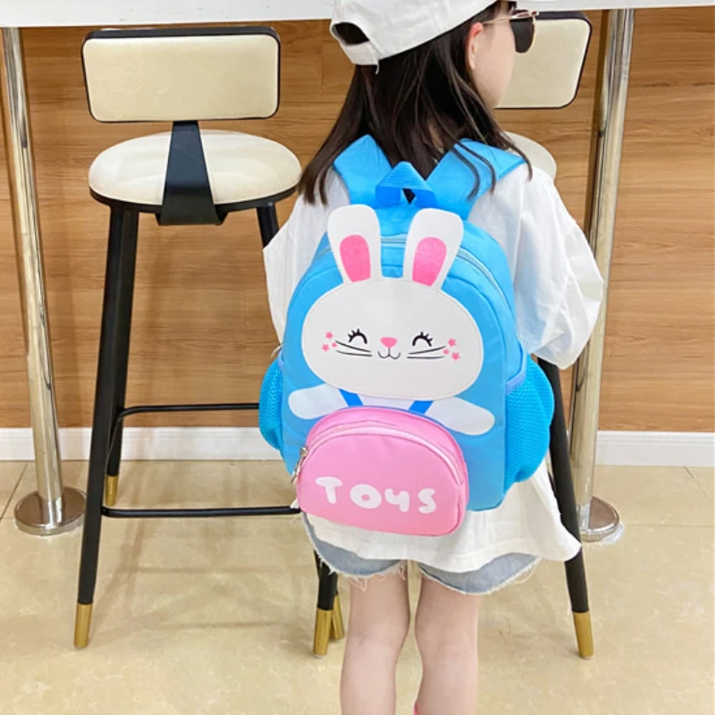 New Children Rabbit Cartoon School Bags Girls Princess Students Cute Large Fashion Backpacks for Teenagers Mochila All-match Hot