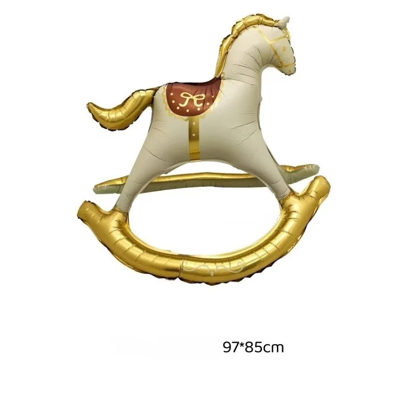 

3D фольгированный шар-лошадка