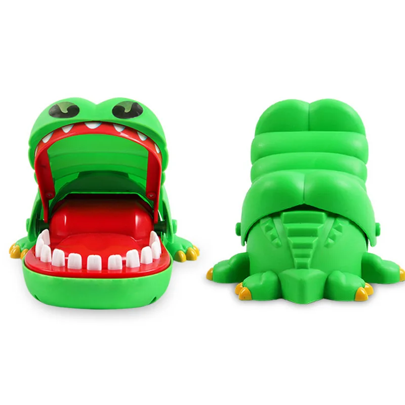 Лидер продаж креативные розыгрыши рот зуб аллигатора детские игрушки семейные