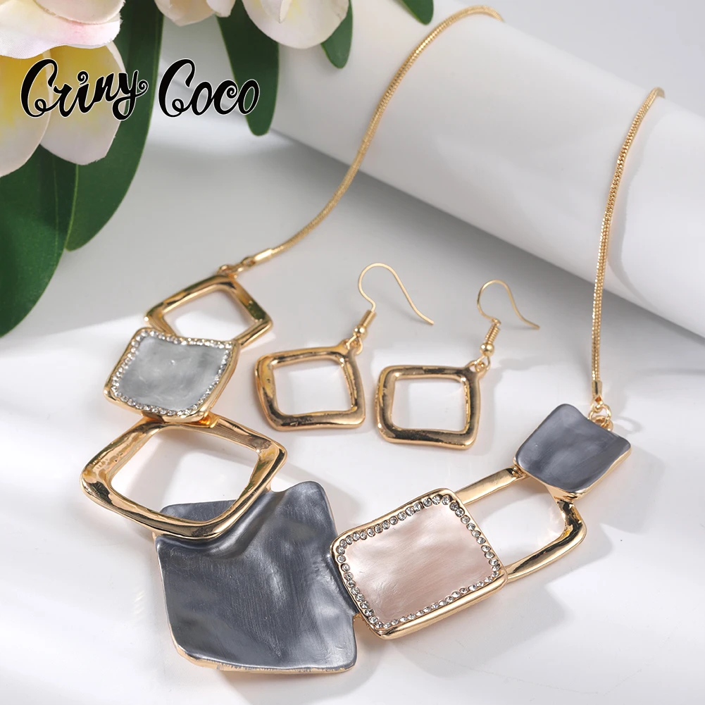

Cring Coco Vintage Jewelry Choker Tend Enamel Chain Necklace Female Birthday Gift Necklaces for Women 2022 Streetwear Jewelry