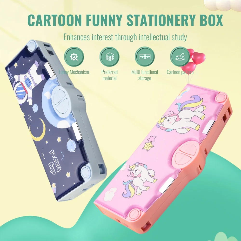 Cases Multifunction Cute Pencil Box Back To School Supplies For Girl Japanese Korean Pencil Bag Stationery