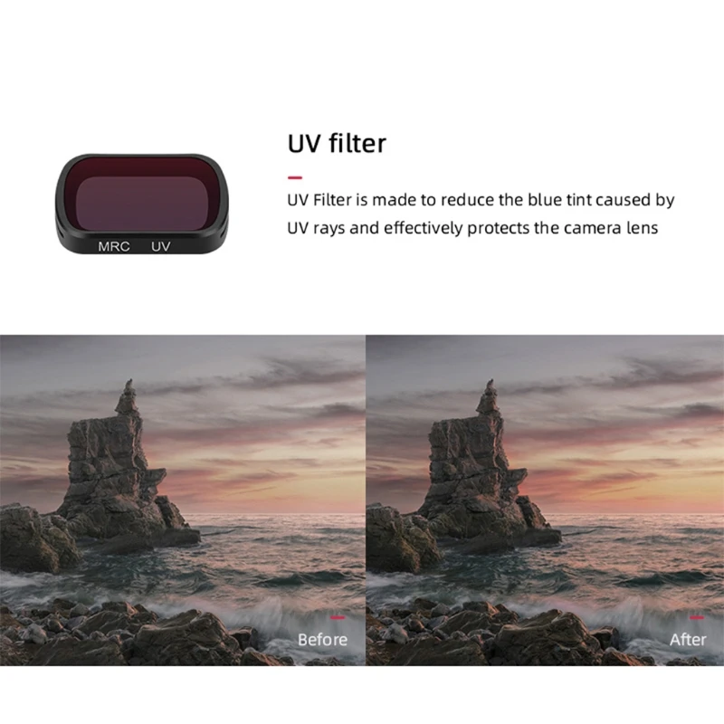 

4xLens Filter ND Kit ND4 ND8 ND16 ND32 Camera Lens Filters for Pocket 2/1 Gimbal