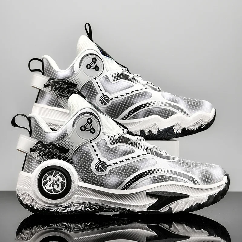 Трендовые женские кроссовки Баскетбольная обувь мужская для пар дышащая удобная