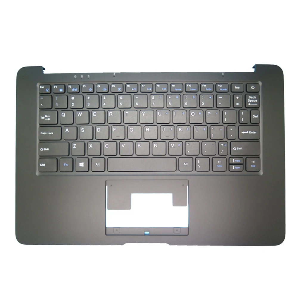 

Laptop Palmrest For EPIK For Teqnio ELL1201T With English US Keyboard Black Upper Case New