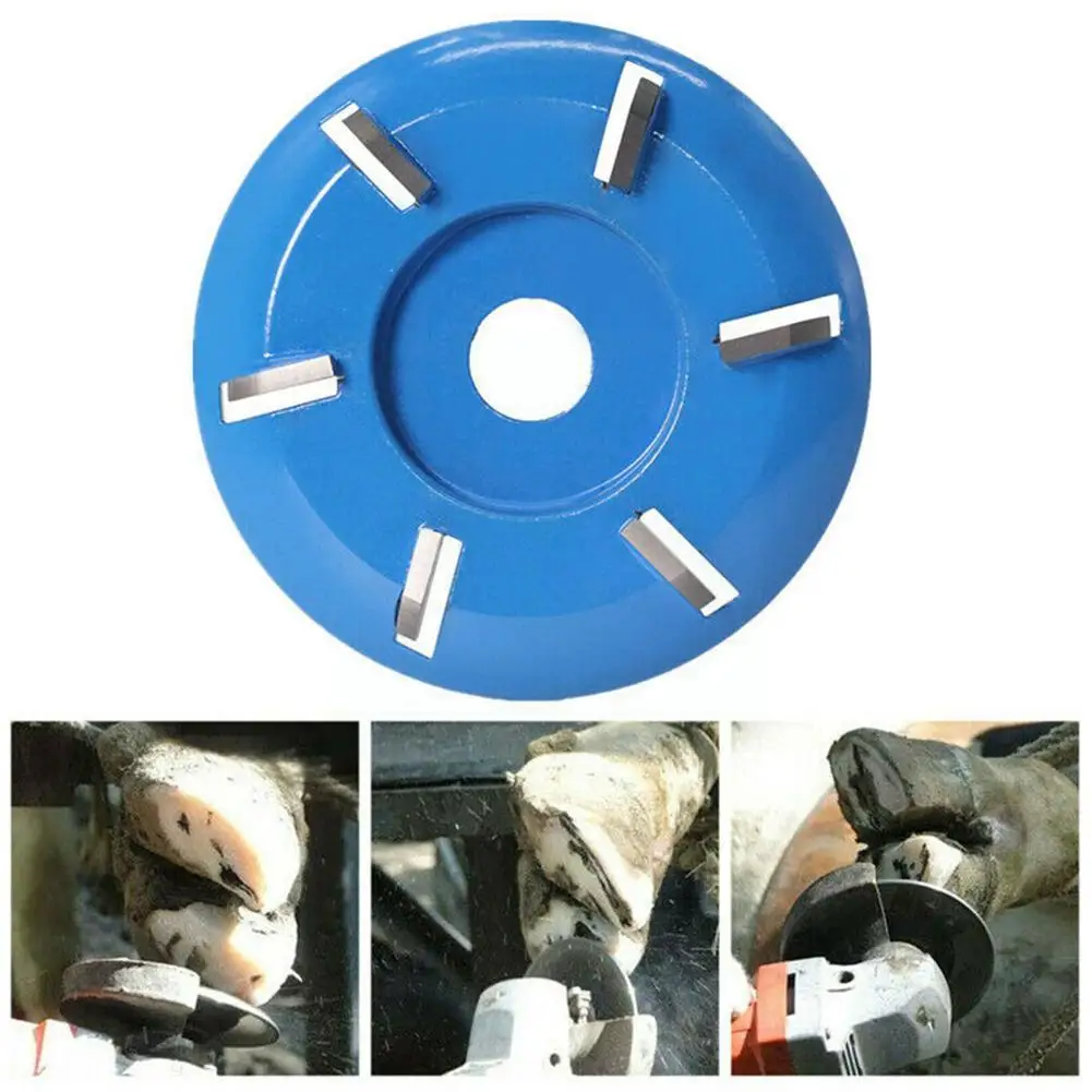 Metal Cow Cattle Hoof Trimming Cutter Livestock Sheep Sharper With Supplies Farm 6 Disc Animal Plate Trimmer Foot L5Z4