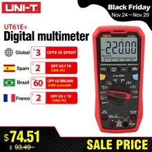 UNI-T UT61B+ UT61E+ UT61D+ Handheld Professional Digital Multimeter Tester Unit True RMS Auto Range 6000 Counts DC AC 1000V