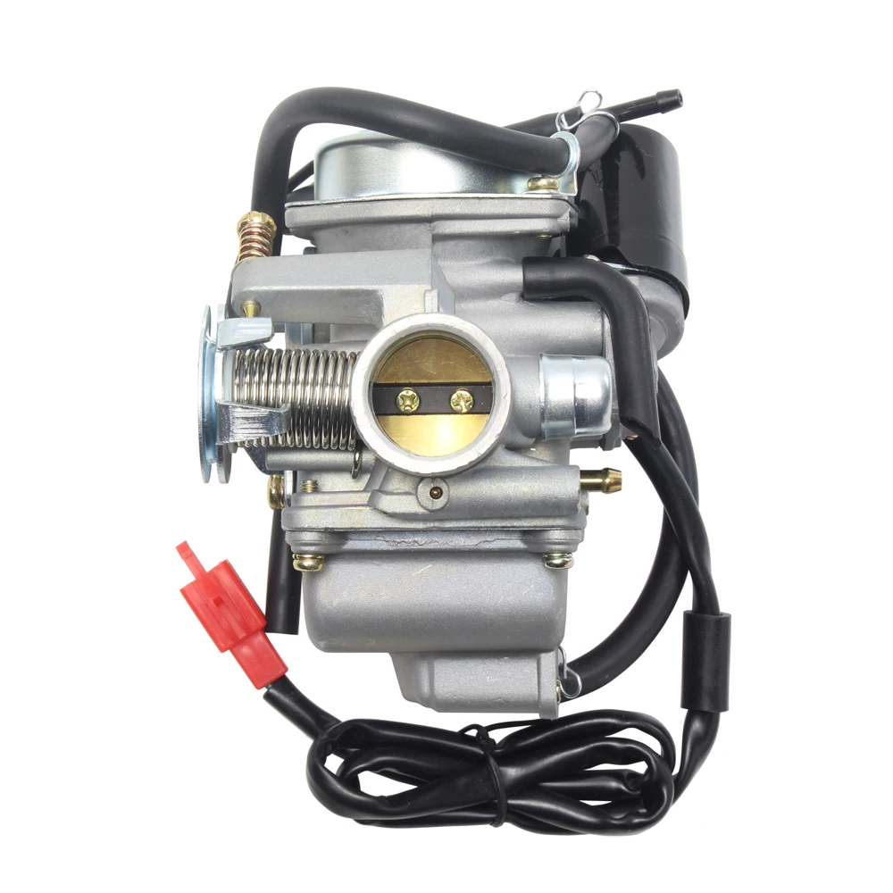 

PD24J 24mm Motorcycles Carburetor Electric Choke For Honda GY6 125cc 150cc Scooter ATV 4 Stroke Motor Accessories