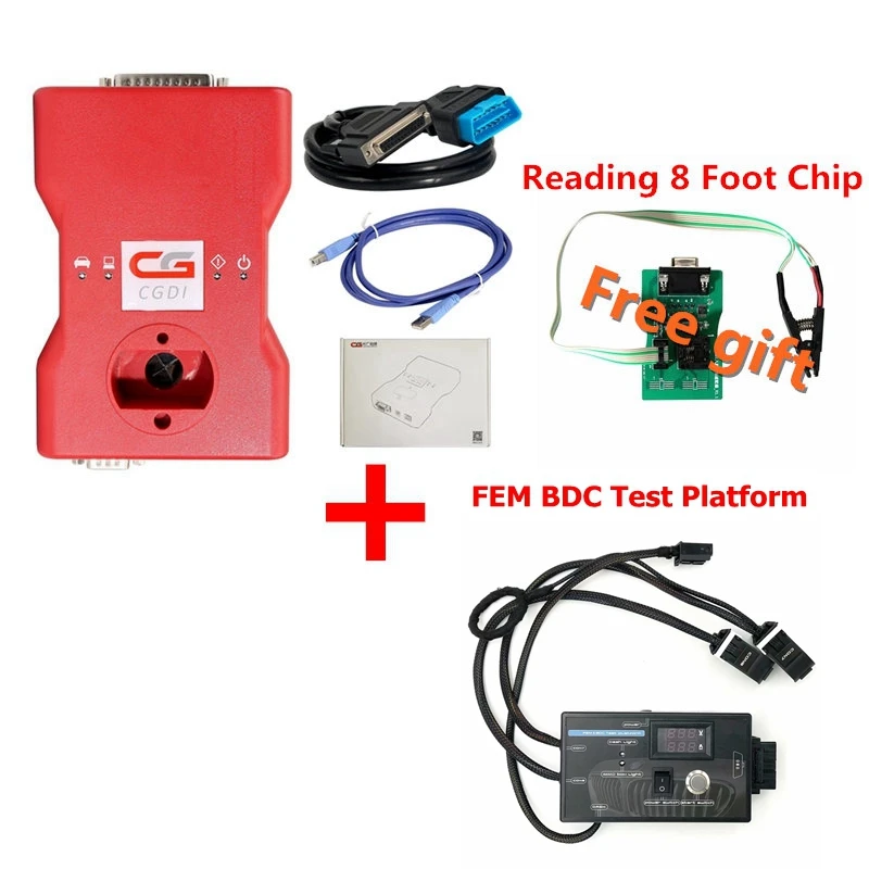 Новый оригинальный CGDI Prog для BMW MSV80 FEM/EDC, функция питания 3 в 1, автоматический программатор ключей + диагностический инструмент + безопасность IMMO