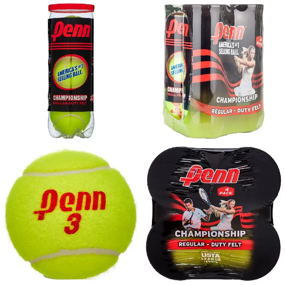 

Потрясающе прочные теннисные мячи с термоусадочной оберткой в 4 упаковках для удивительно усиленного игрового процесса