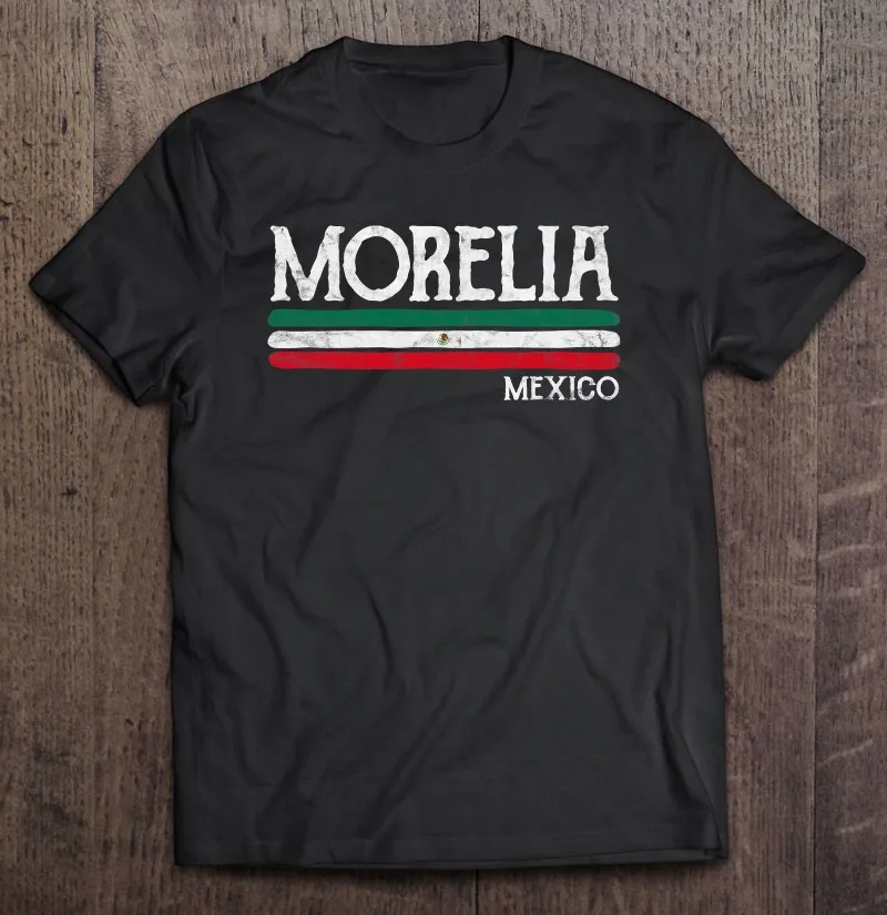 

Футболка Morelia с мексиканским отпуском для влюбленных, подарок, Мужская футболка, одежда, футболки с коротким рукавом, мужские футболки