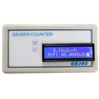 gmv2 portable handle geiger counter radiation dosimeter emf meter assembled nuclear radiation detector