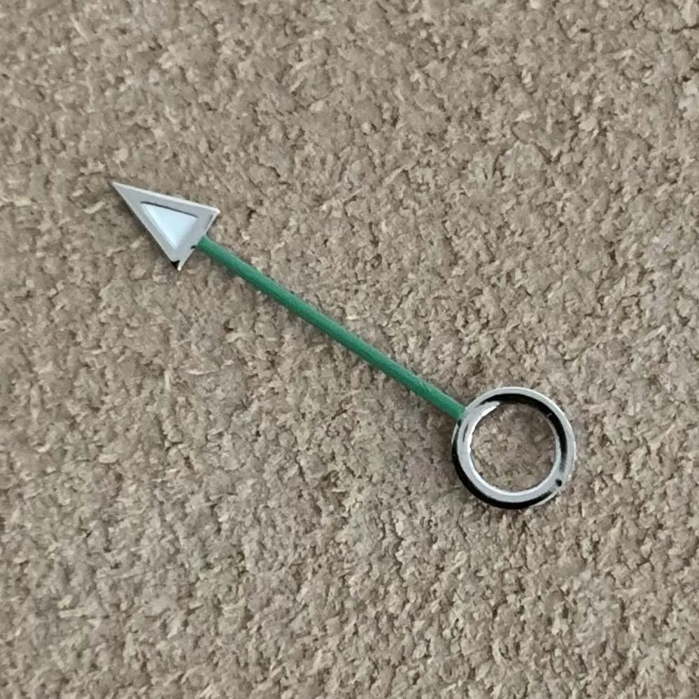 Modified Watch Hands Thin Head Alarm Watch Hands Green Luminous Adapter Core Watch Hands Fir NH34 NH35 Movement