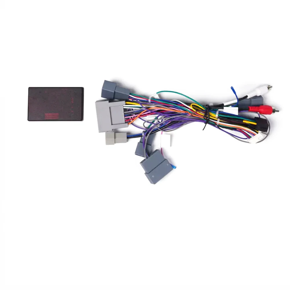 

Рамка автомобильного радио Fascias для Honda Accord CU CW Acura TSX 2007-2015, 9-дюймовая стерео панель, жгут проводов, адаптер кабеля питания Canbus