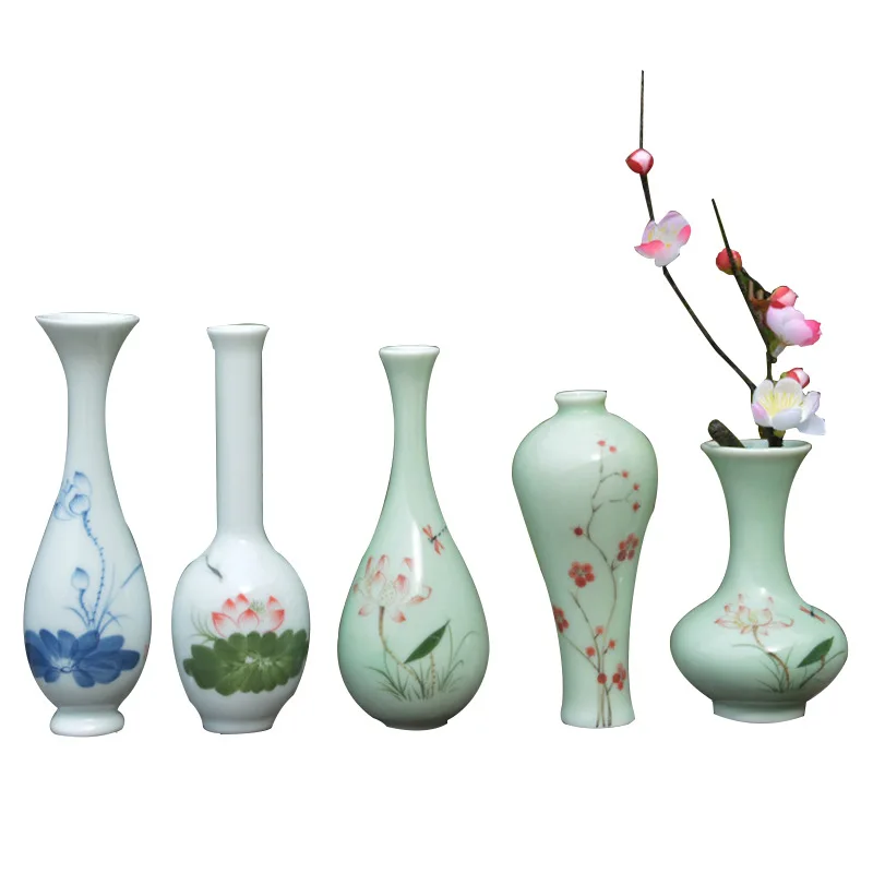 

Hand Painted Flower Vase Ceramic Minimalist Decorative Flower Vase,flower Arrangement Creative Vase,Home Office Decoration