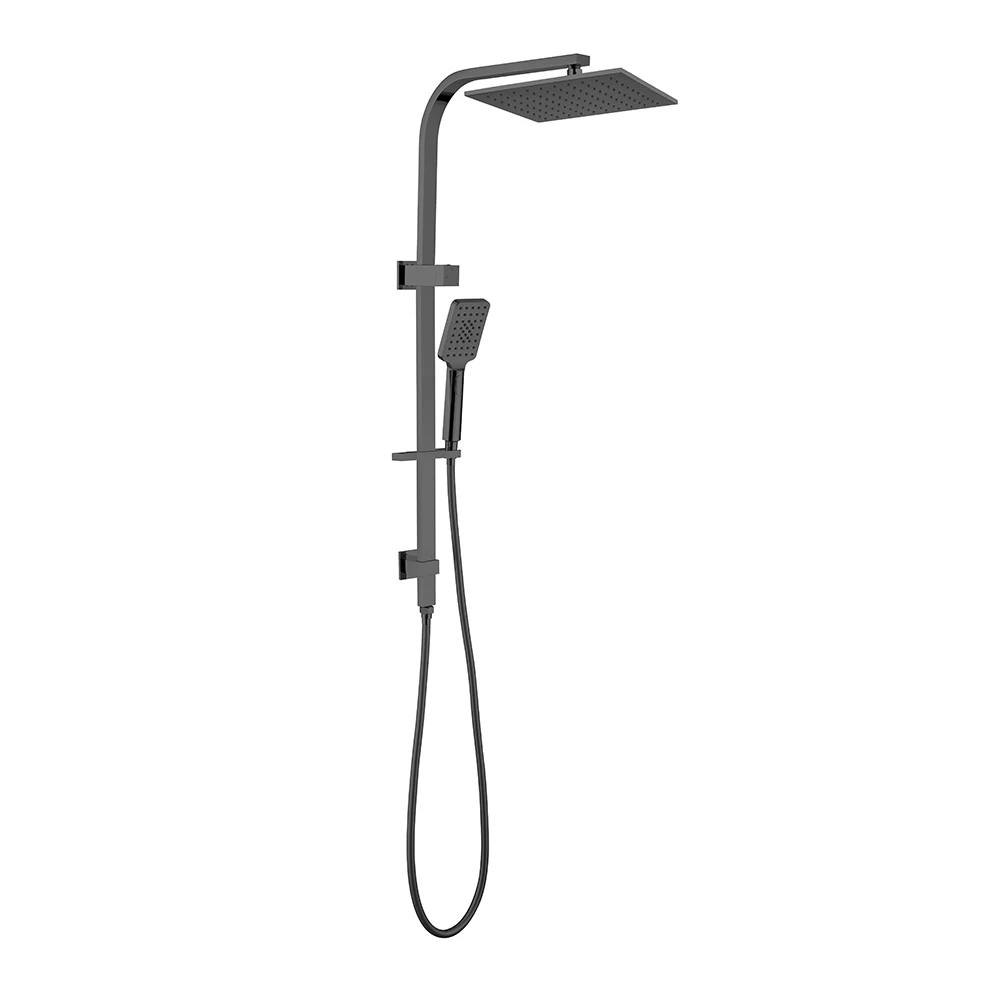 Wall Mounted Concealed Bathroom Faucet Rain Shower Fixtures Set