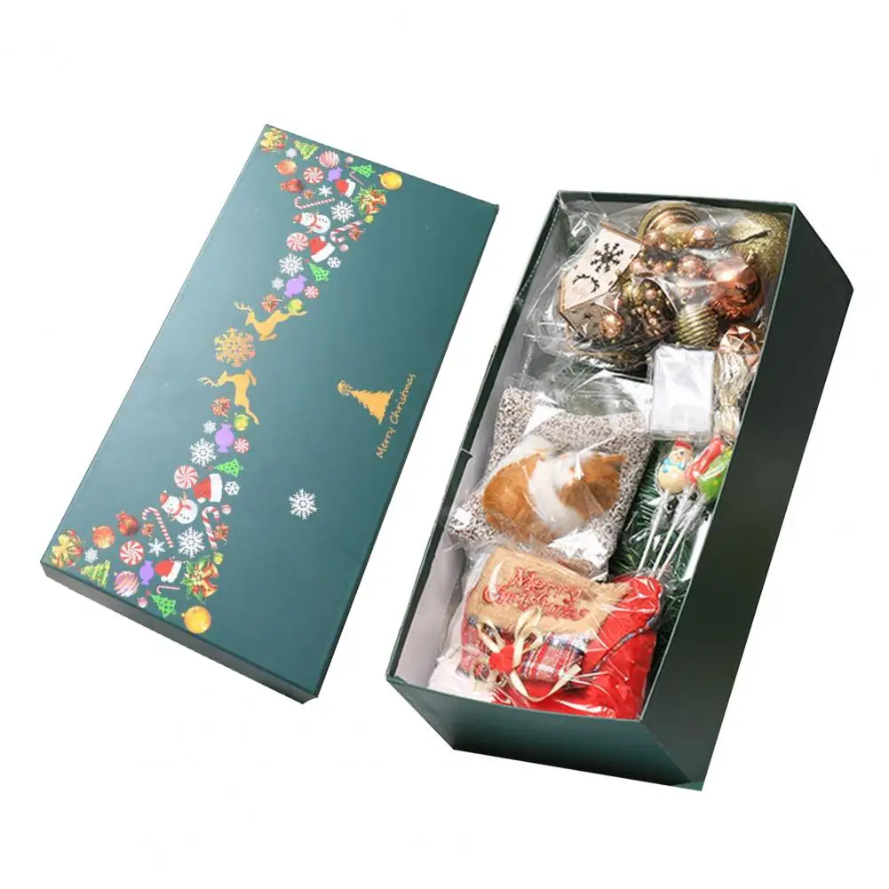 Маленькая настольная Рождественская елка компактный дизайн работающая от