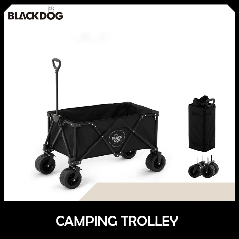 

Уличная складная тележка Blackdog для пикника, портативная складная тележка для кемпинга