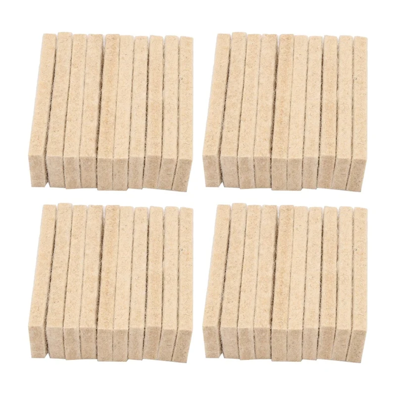 

40X Exercise Bike Brake Pads Wool Felt Resistance Drag Pad For Spinning Bike Brake Pads Replacement Part