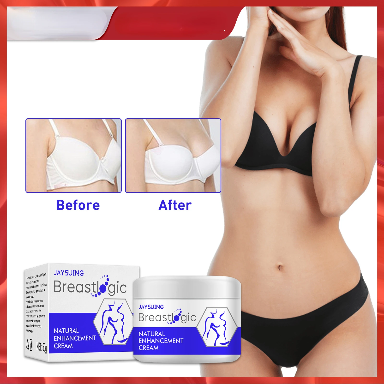 

Massage Natural Breast Enhancement Cream Plump and Plump Breast Care Cream Lift Sag Firm Massage Breast Enhancement Cream Boobs