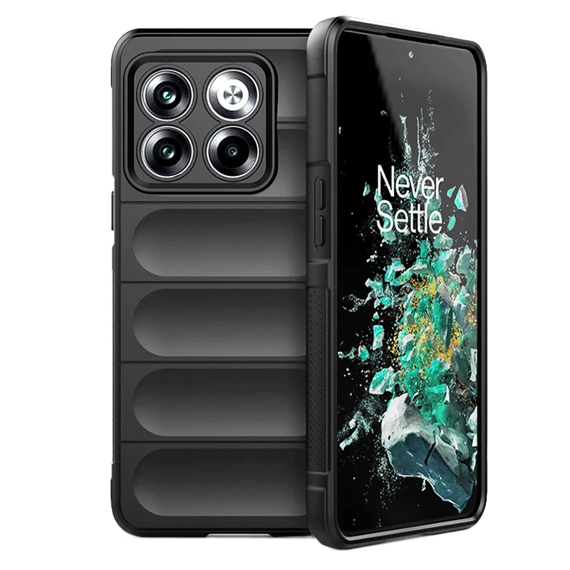 Для OnePlus 10T 11 12 5G задняя крышка чехол для телефона мягкий жидкий силикон