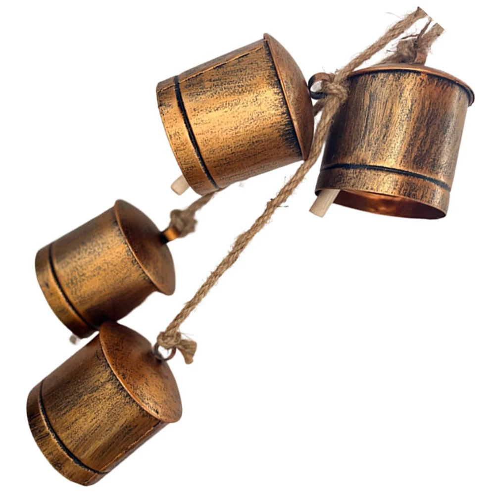 

1 String Metal Cow Bells Loud Calling Bells Farm Cattle Cowbells Animal Anti-lost Accessories