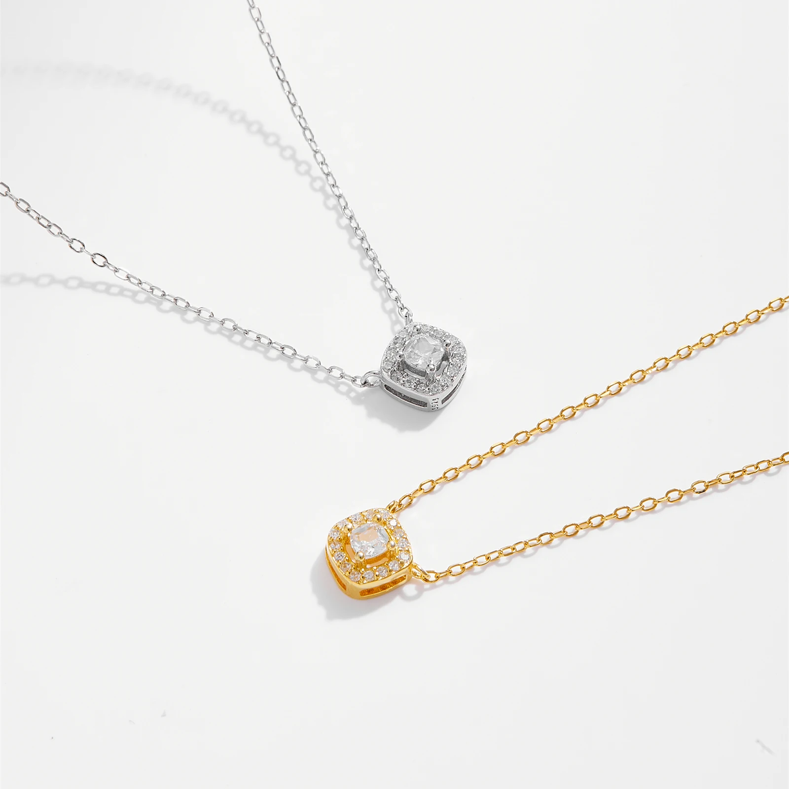 ANDYWEN стерлингового серебра 925 пробы женское колье-колье 2024 изысканные роскошные