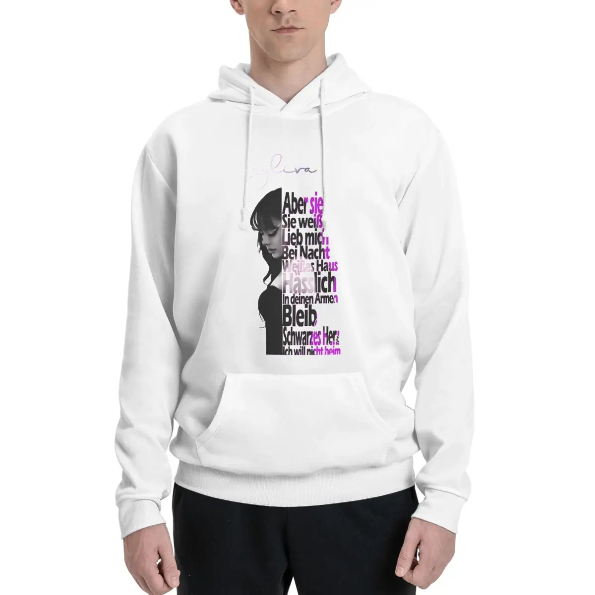 Свободные толстовки Ayliva Man € 2024 повседневная толстовка с капюшоном весна y2k