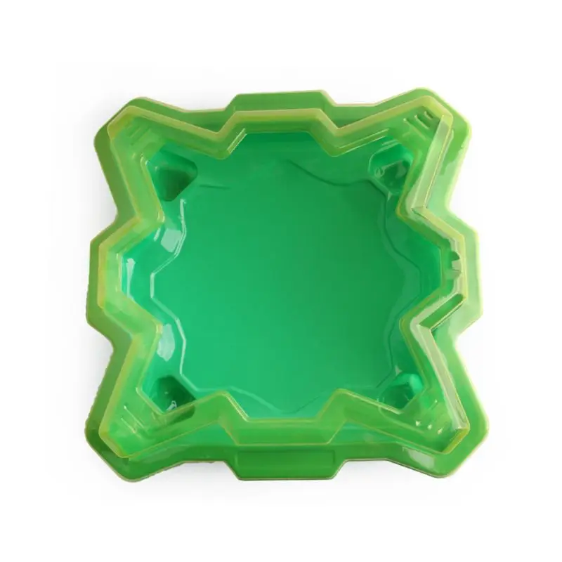 

Green Plastic Battle Disc for arena Plate Toy for Kids Children Intell