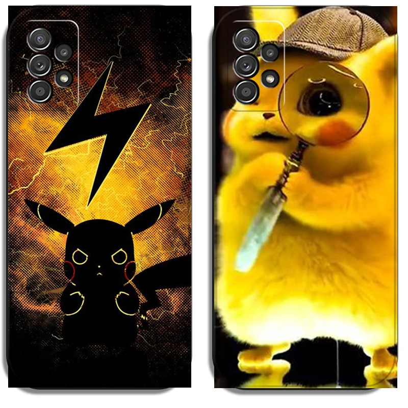 

Pokémon Pikachu Phone Cases For Samsung Galaxy S20 S20 FE S20 Lite S20 Ultra S21 S21 FE S21 Plus Ultra Soft TPU Back Cover