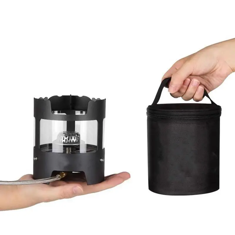 

Газовая плита для кемпинга, 3200 Вт, с ветрозащитными перегородками