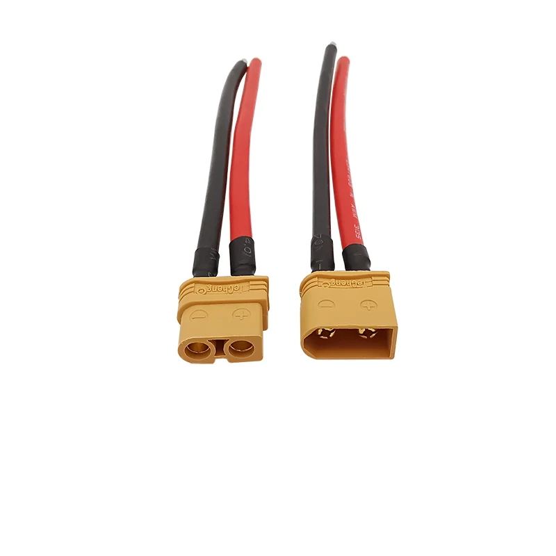 XT30U / XTR30U XT60H XT60U XT90 Разъем папа-мама с кабелем 10 см 10/12/16/18AWG для RC Lipo Battery FPV Drone