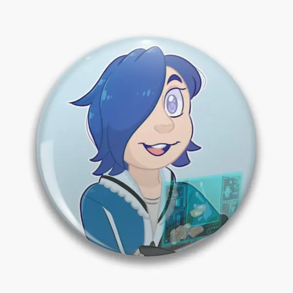 Tari Smg4 Мягкая пуговица подарок креативная булавка для лацкана декоративный