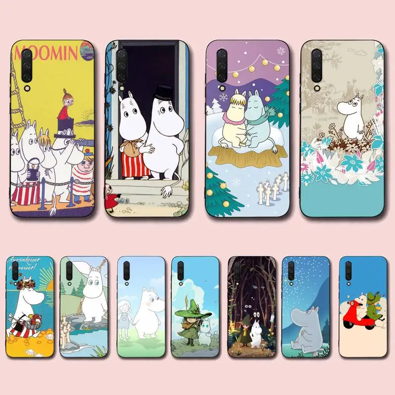 

Comic M-Moomin Cute Hippo Phone Case for Xiaomi mi 5 6 8 9 10 lite pro SE Mix 2s 3 F1 Max2 3