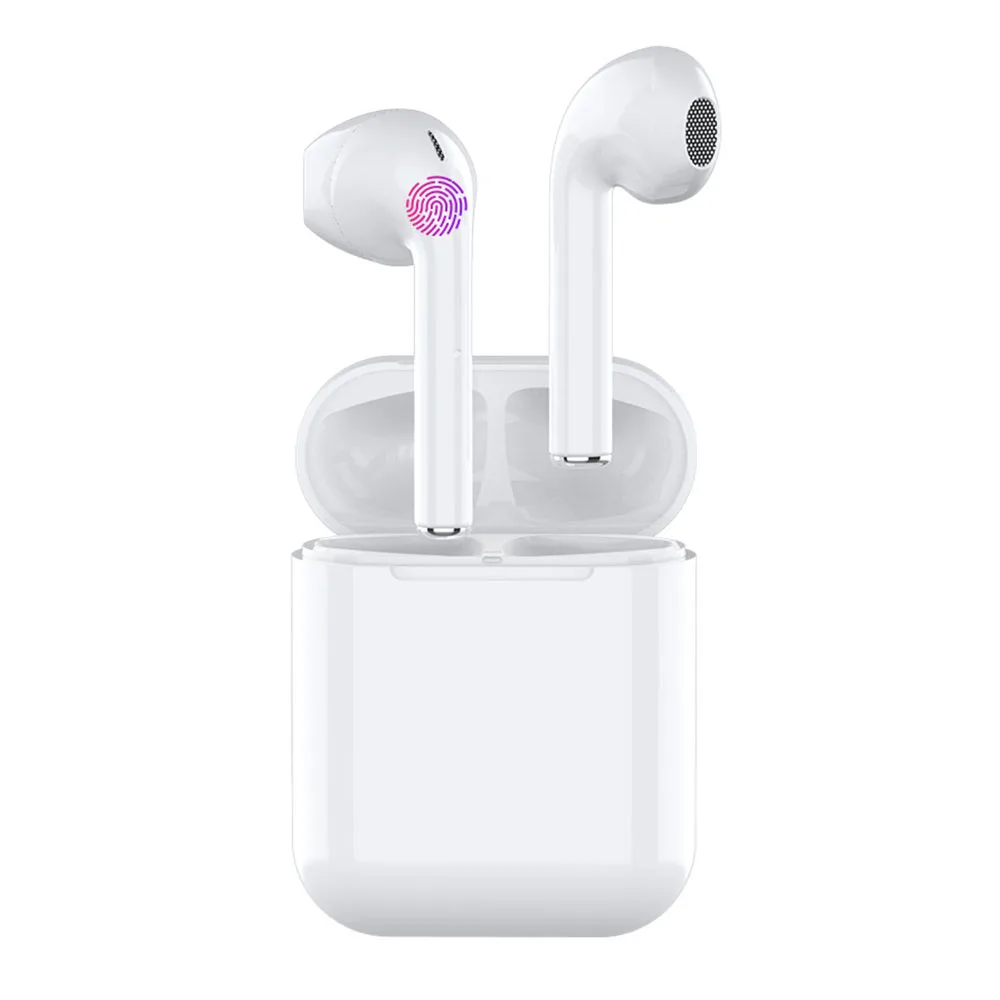 

Bluetooth-гарнитура с зарядным отсеком, стерео, сенсорная беспроводная гарнитура Tws 5,0