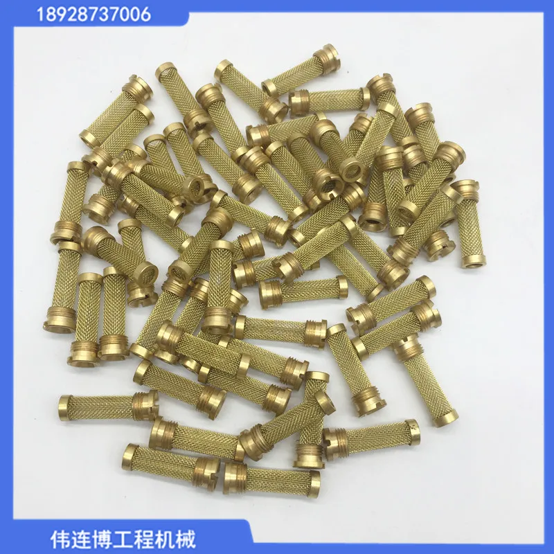 

For Hollow Screw With Filter Diesel Engine Oil Return Plastic Screw With Filter Stainless Steel Tubing Screw M14*1.5