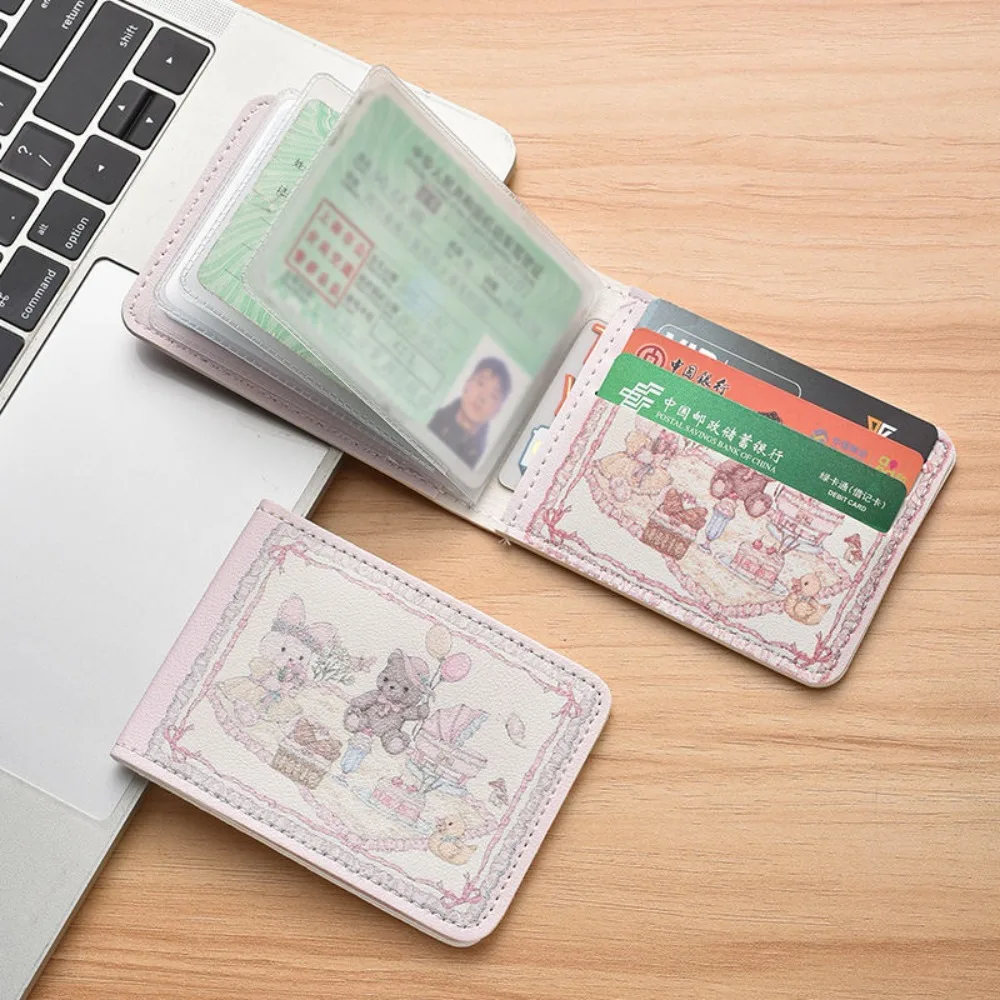 Кошелек с милым кроликом и медведем цвет в ассортименте