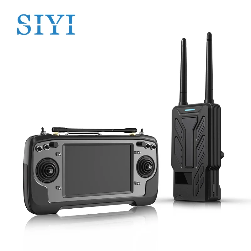 

SIYI MK32 HM30 двойная комбинированная портативная наземная станция Full HD передача изображений с двойным оператором и реле дистанционного управления CE FCC