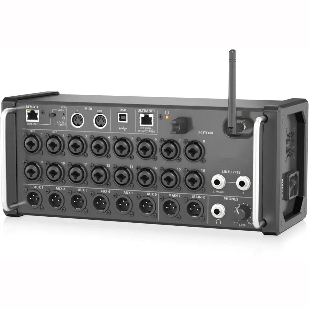 

Air1:1 XR16/XR18/MR18 16/18-Channel Professional Digital Mixing Studio Recording Console Dj Studio Wifi Digital Mixer Audio