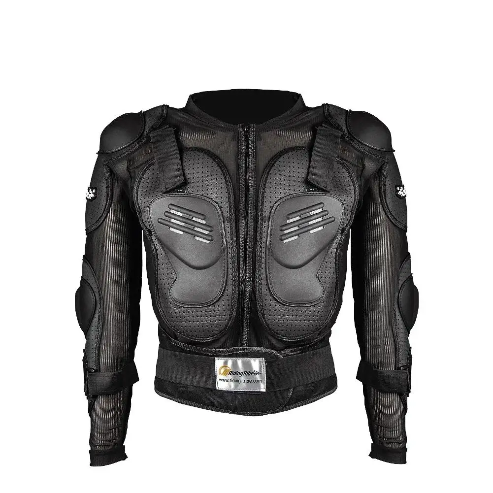 

Long Sleeve Motorcycle Jacket With Magic Stickers Breathable Adjustable Riding Racing Protector Armor Hx-p13 Protective Gear