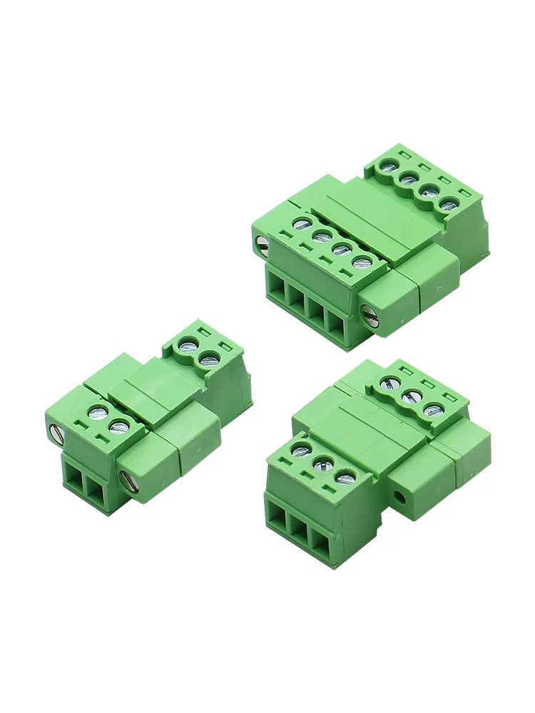 HLTNC 5 комплектов. Прямое подключение 15EDGRKP-3 81 мм 2 3 4-контактный разъемный клеммный