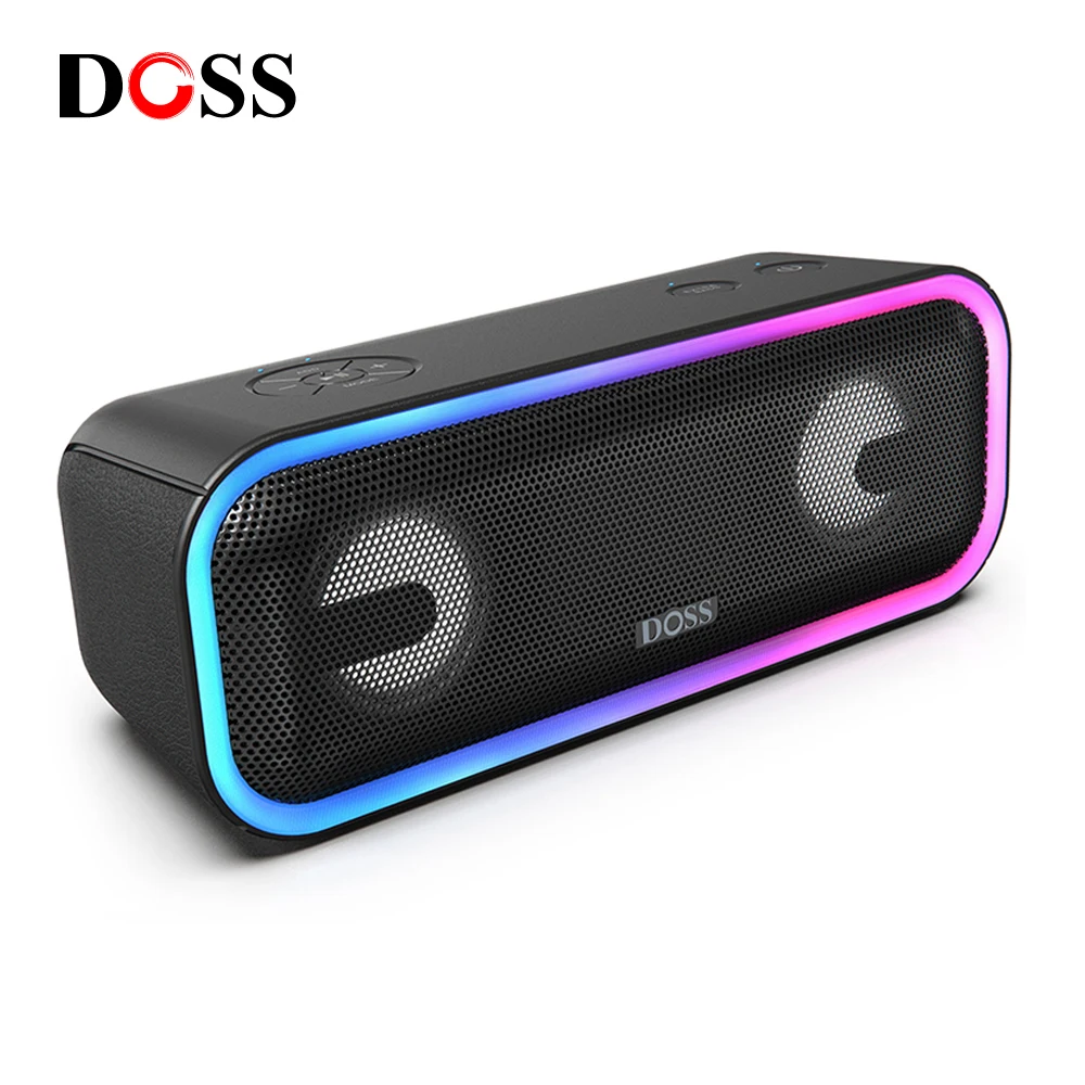 Беспроводная мини-Колонка DOSS SoundBox Pro +, Портативная колонка TWS, Bluetooth, глубокий бас, музыкальная шкатулка для компьютера