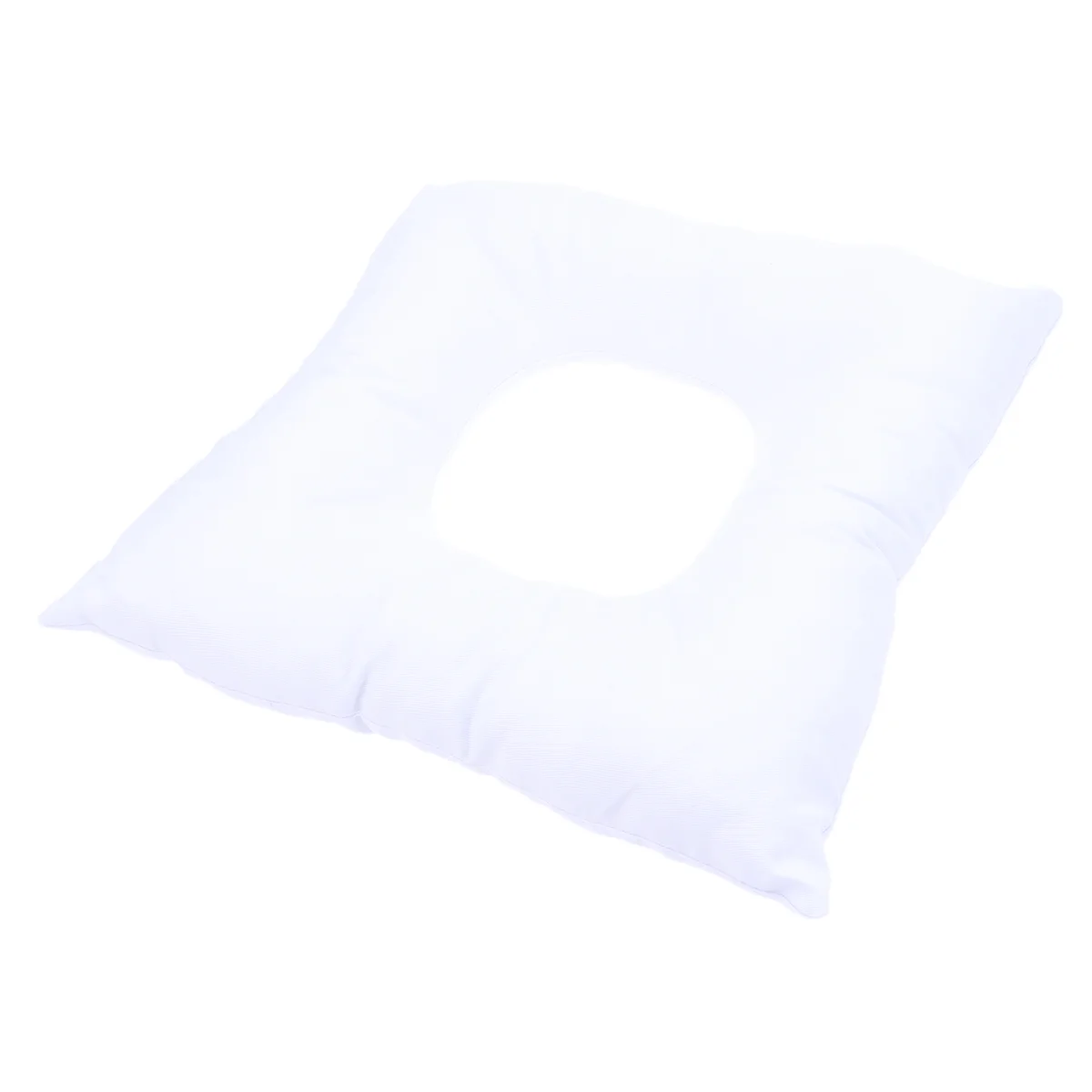 

Spa Pillow Bed Pillow Cushion with Hole Headrest White