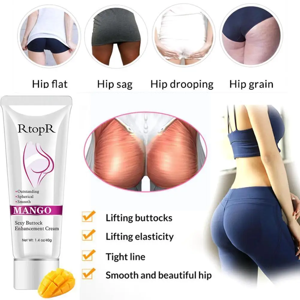 

Enhancement Body Cream Hip Lift Up Butt Buttock 40ml Hip Firming Skin Care Body Cream Moisturizing Whitening K7u7