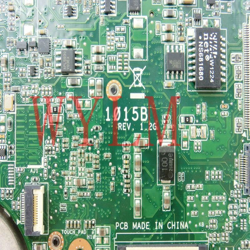 1015B материнская плата REV1.1G для ASUS EEE PC ноутбука на плате ЦП DDR3 100% тестирование