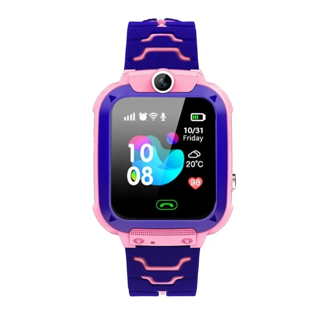Детские умные смарт-часы Smart Baby Watch Y79 2G с поддержкой GPS HD камера SIM card (Розовый) |